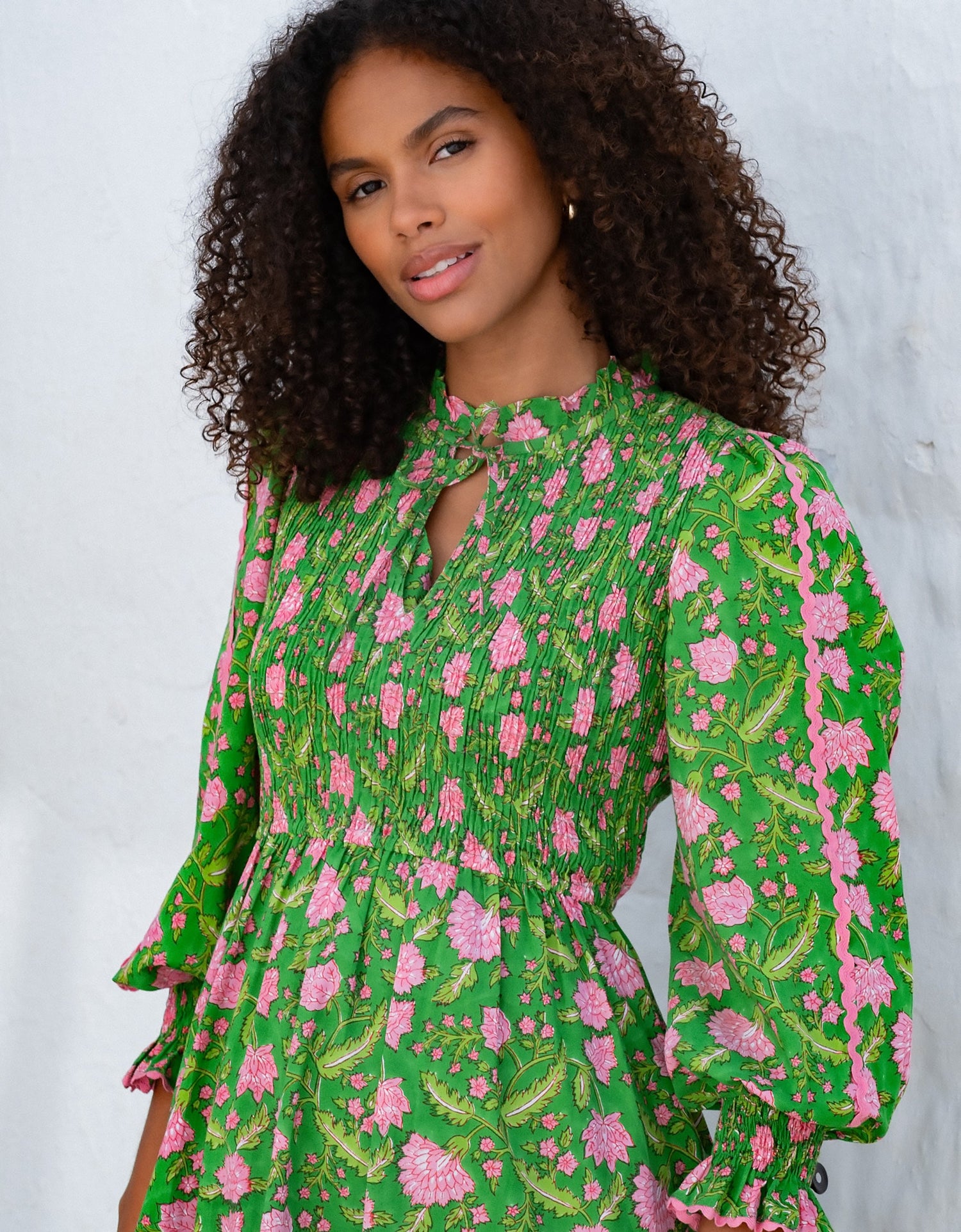 Pink City Prints Amazonian Jungle Izzy Dress