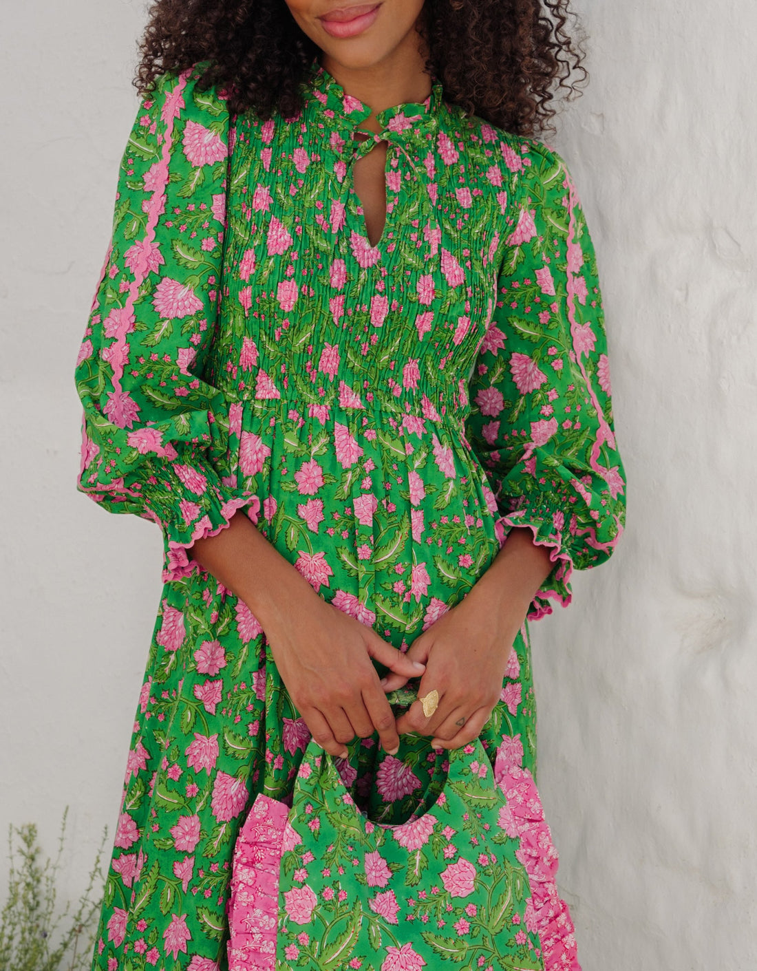 Pink City Prints Amazonian Jungle Izzy Dress