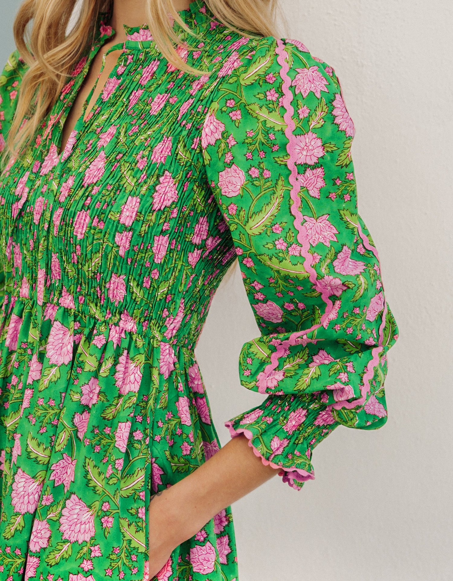 Pink City Prints Amazonian Jungle Izzy Dress