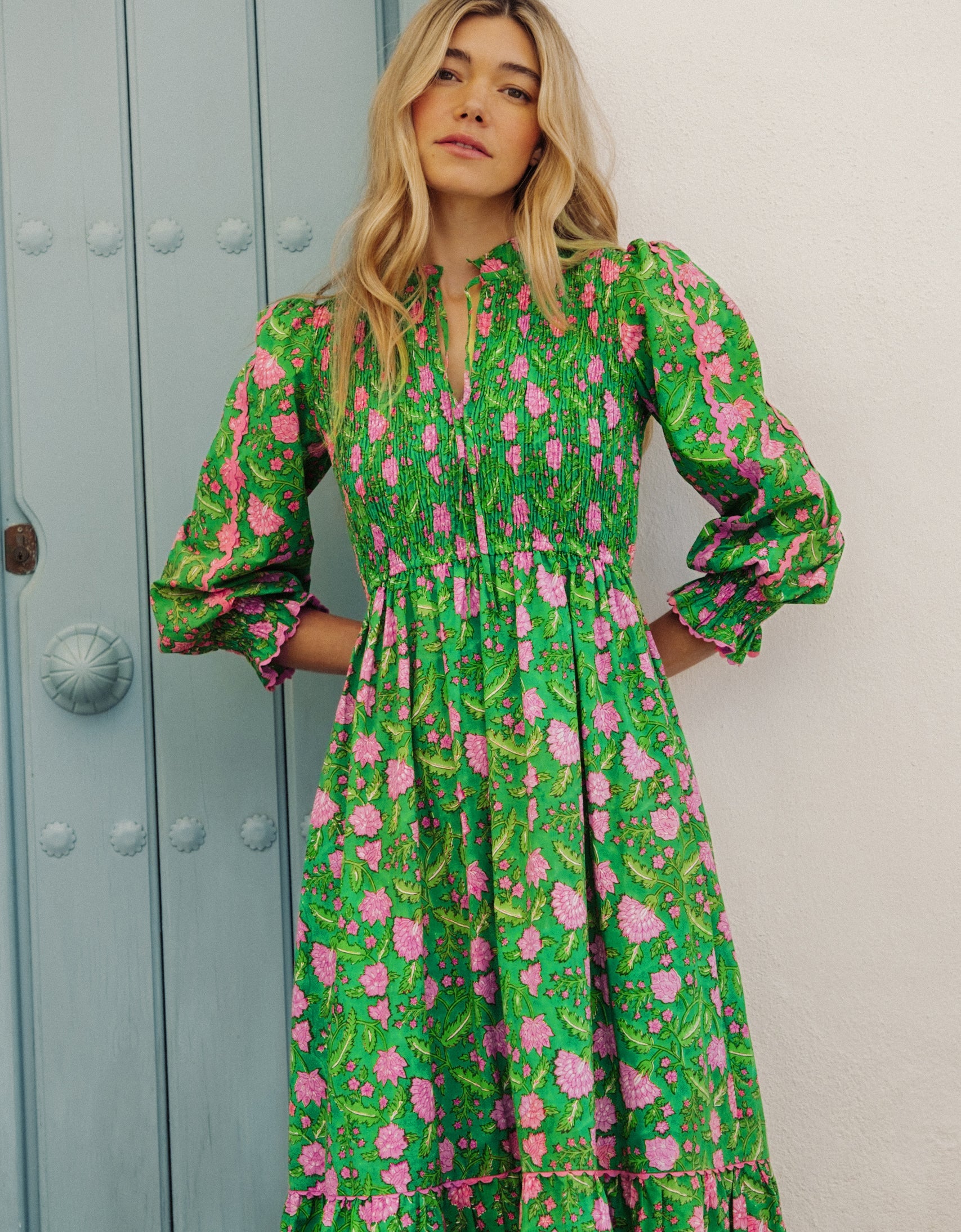 Pink City Prints Amazonian Jungle Izzy Dress