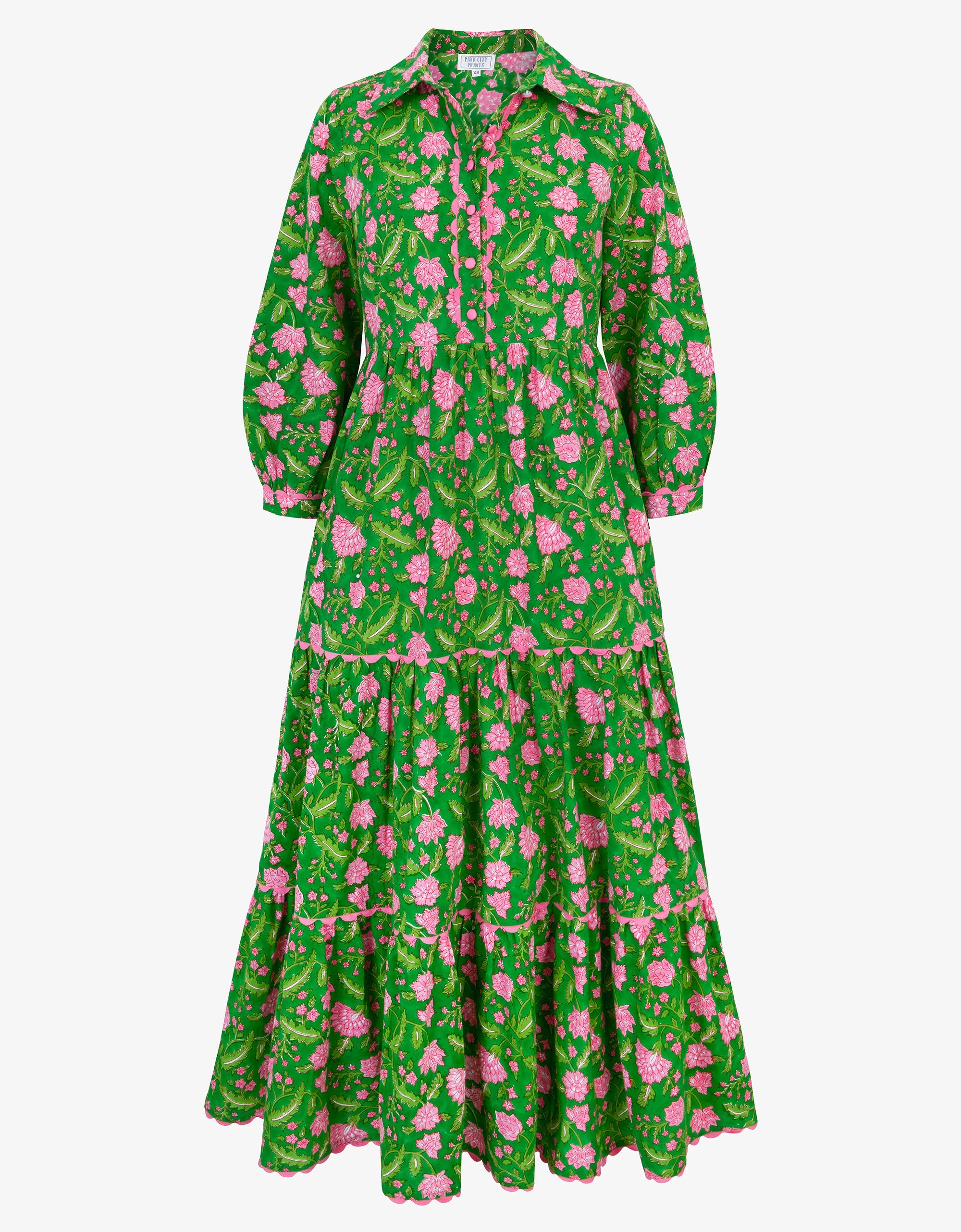 Pink City Prints Amazonian Jungle Nancy Dress