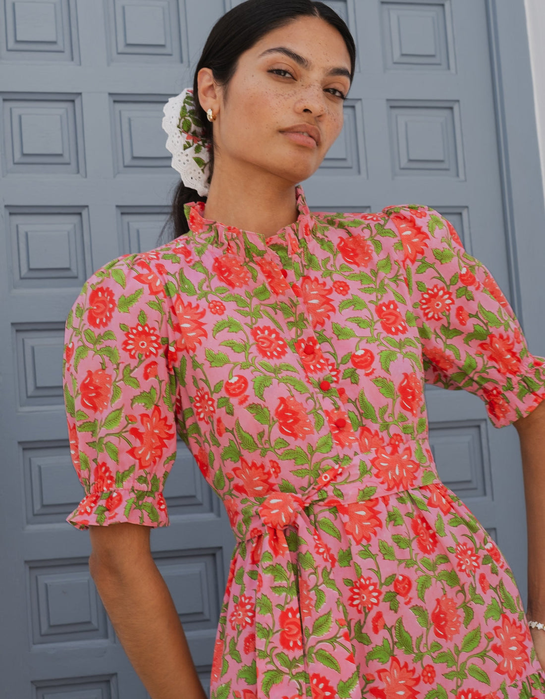 Pink City Prints Candy Jaal Matilda Dress