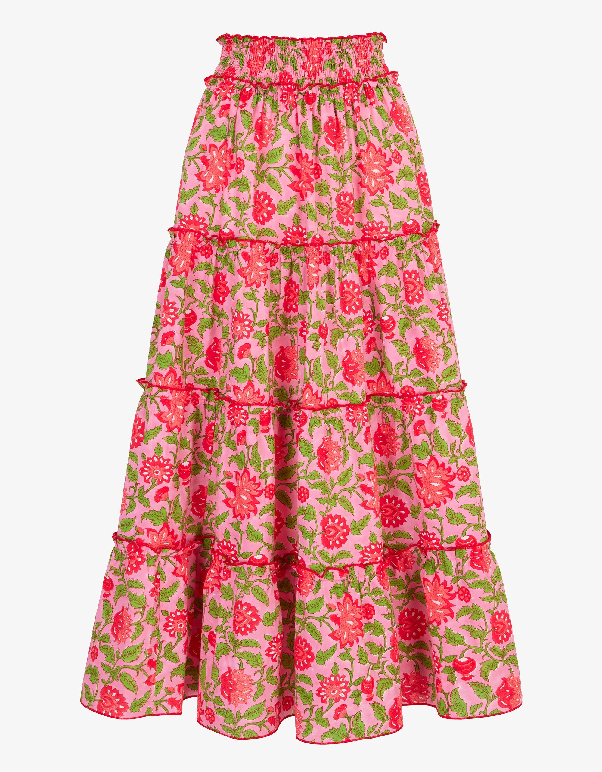 Pink City Prints Candy Jaal Rah Rah Skirt