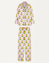 Pink City Prints Candy Pineapple Pyjama Set