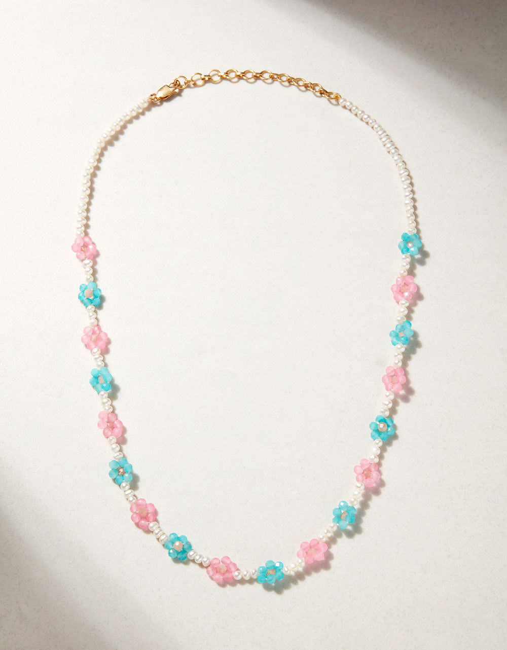 Pink City Prints Daisy Chain Necklace