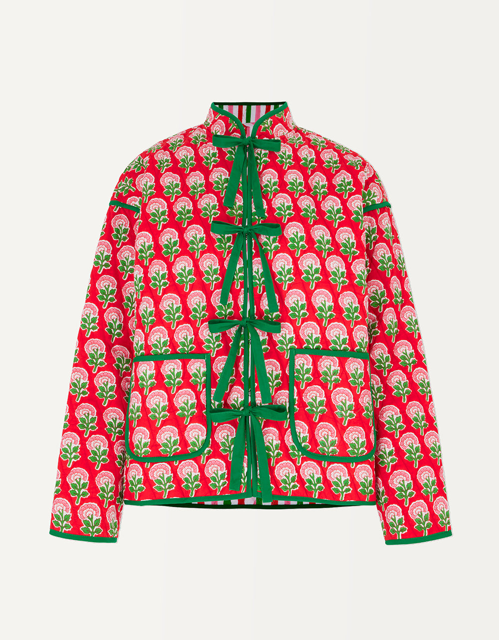 Pink City Prints Festive Marigold Penny Jacket