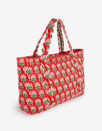 Pink City Prints Festive Marigold Tote Bag