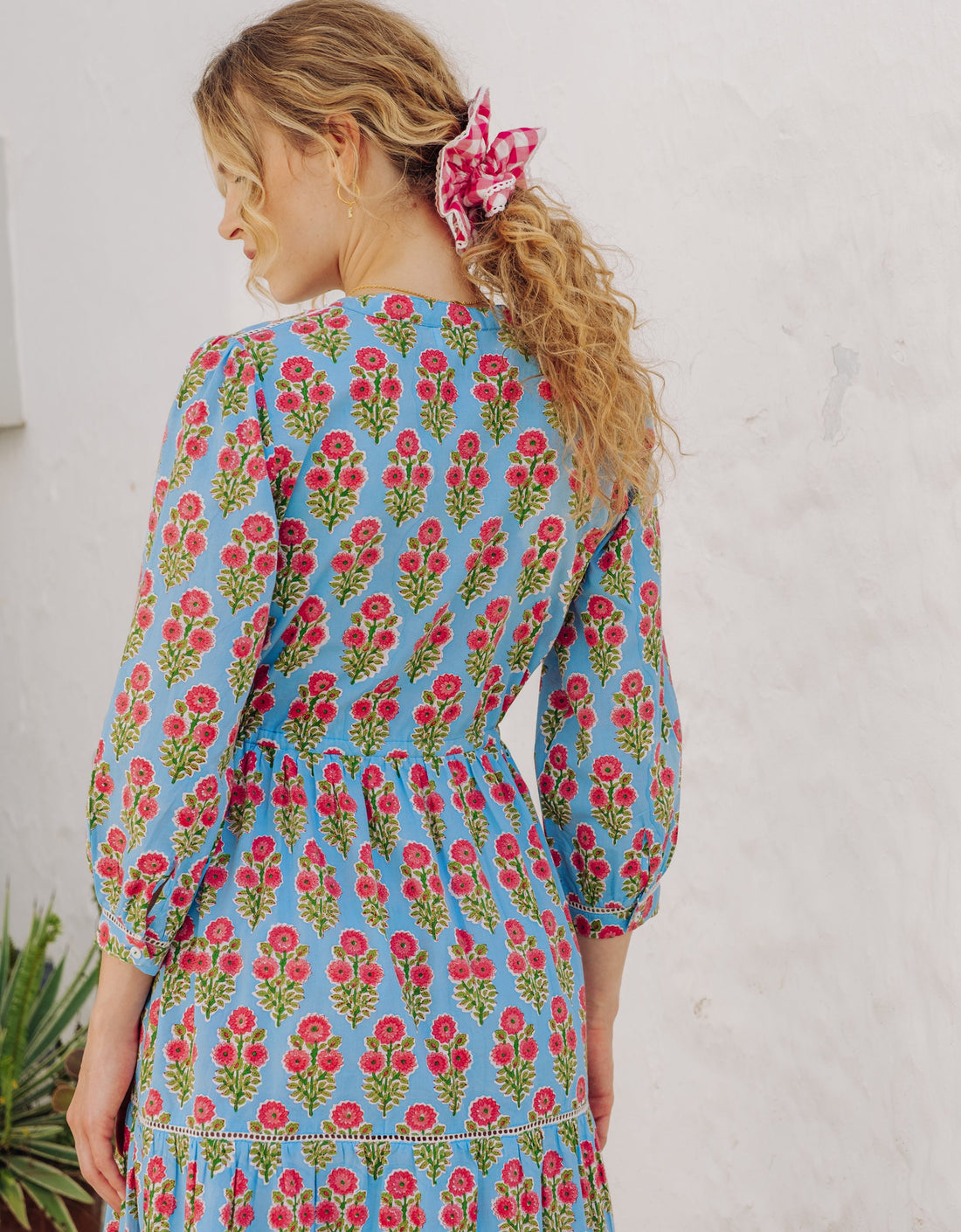 Pink City Prints Island Buta Maria Dress