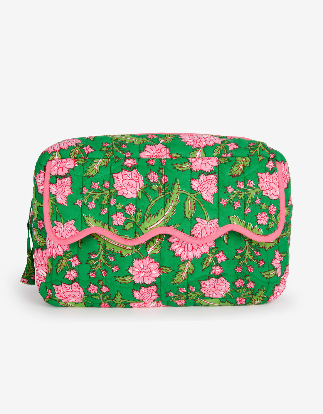 Pink City Prints Jungle Scallop Washbag