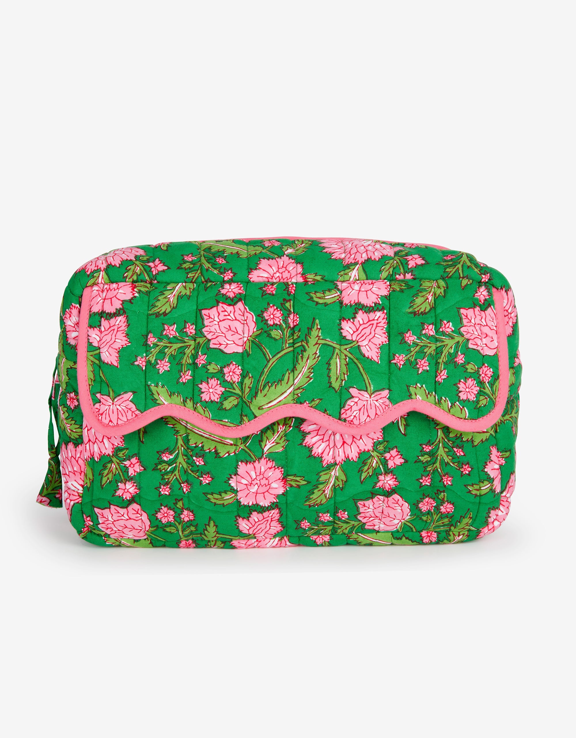 Pink City Prints Jungle Scallop Washbag