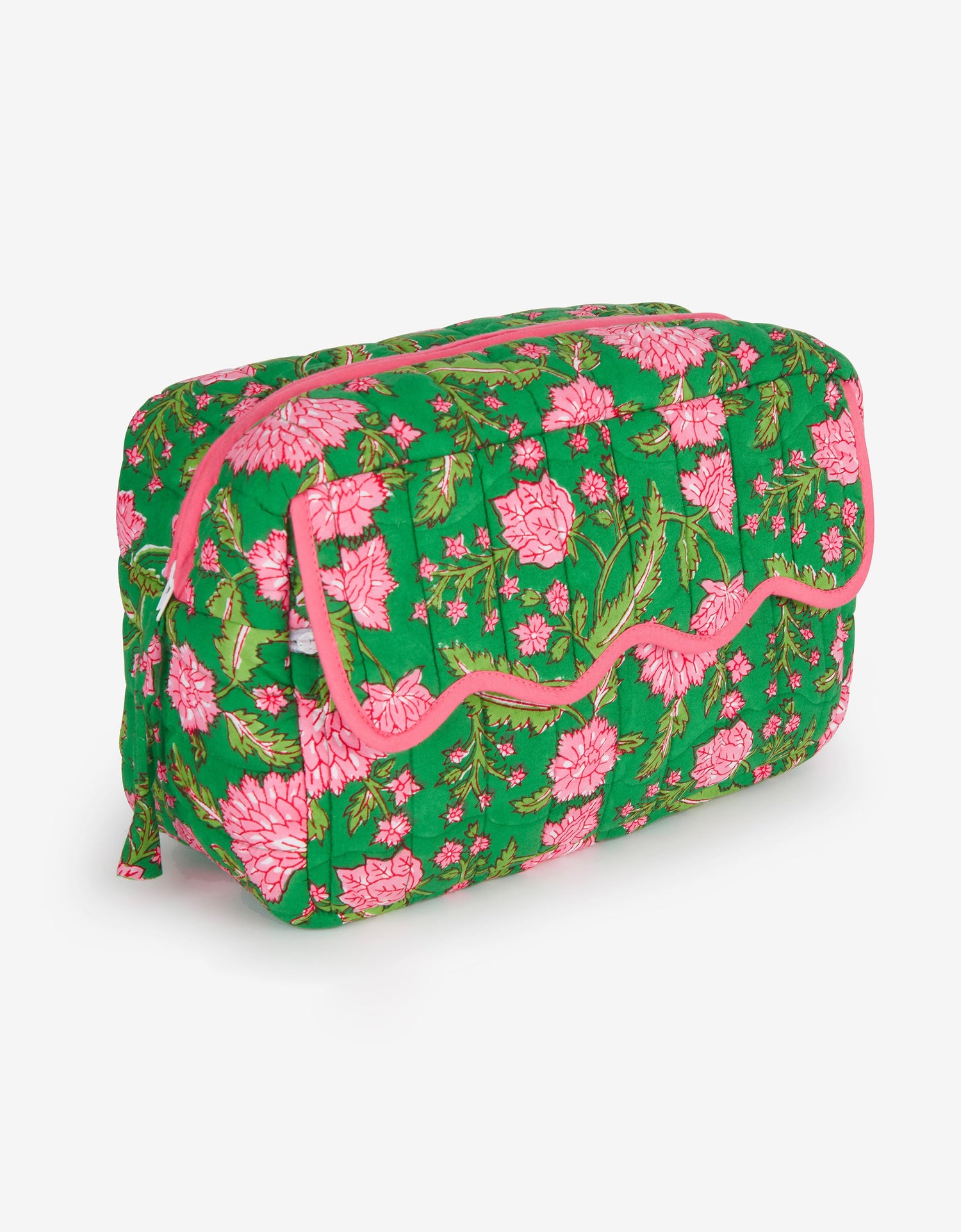 Pink City Prints Jungle Scallop Washbag