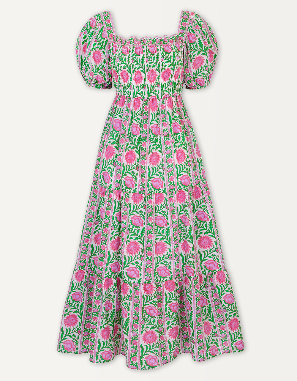 Pink City Prints Lilac Border Jodhpur Dress