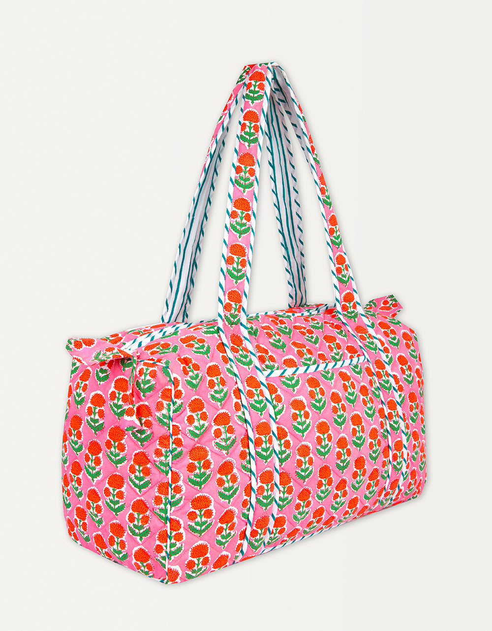 Pink City Prints Marigold Buta Weekend Bag