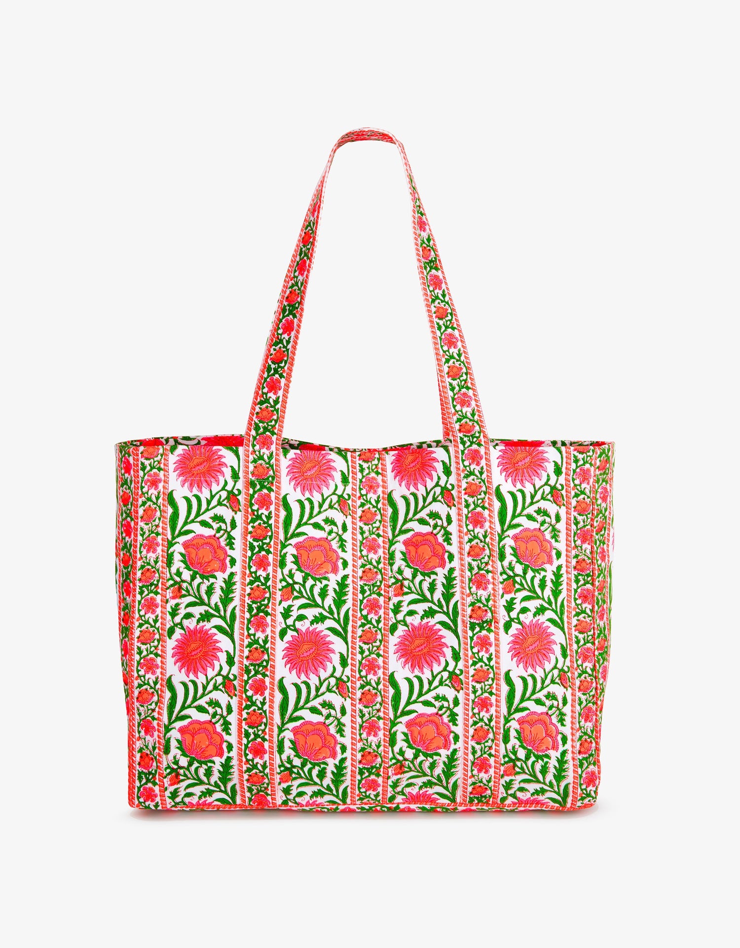 Pink City Prints Neon Canvas Tote