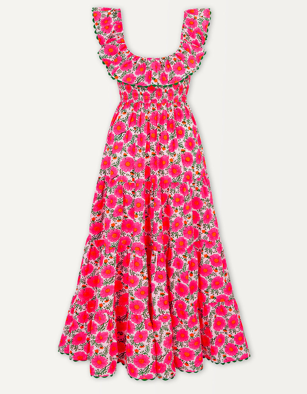 Pink City Prints Neon Poppy Susie Dress