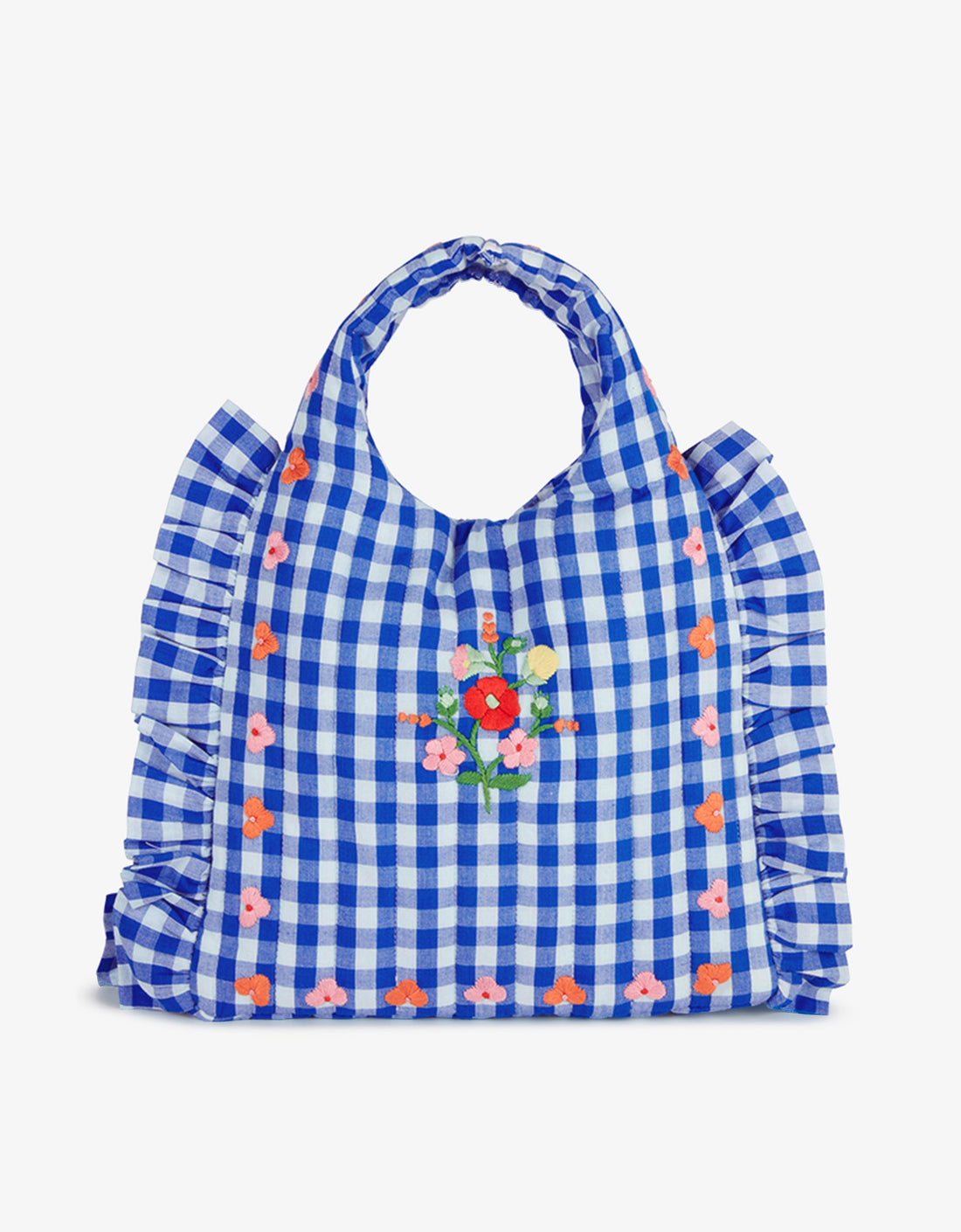 Pink City Prints Picnic Ruffle Mini Tote