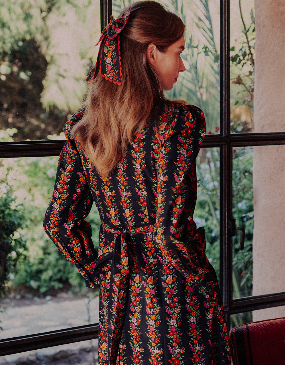 Pink City Prints Psychedelic Nights Petworth Dress