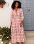 Pink City Prints Ruby Buta Maria Dress