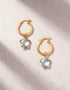 Pink City Prints Topaz Star Earrings